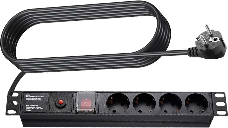 Vision Power Strip 4-Socket EU