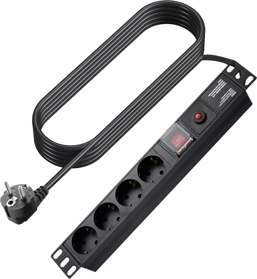 Vision Power Strip 4-Socket EU