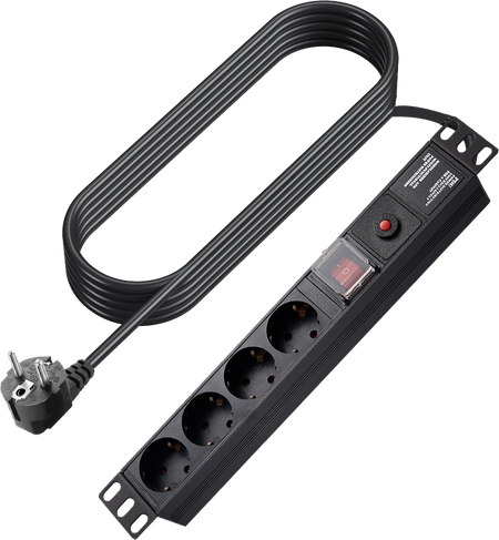 Vision Power Strip 4-Socket EU