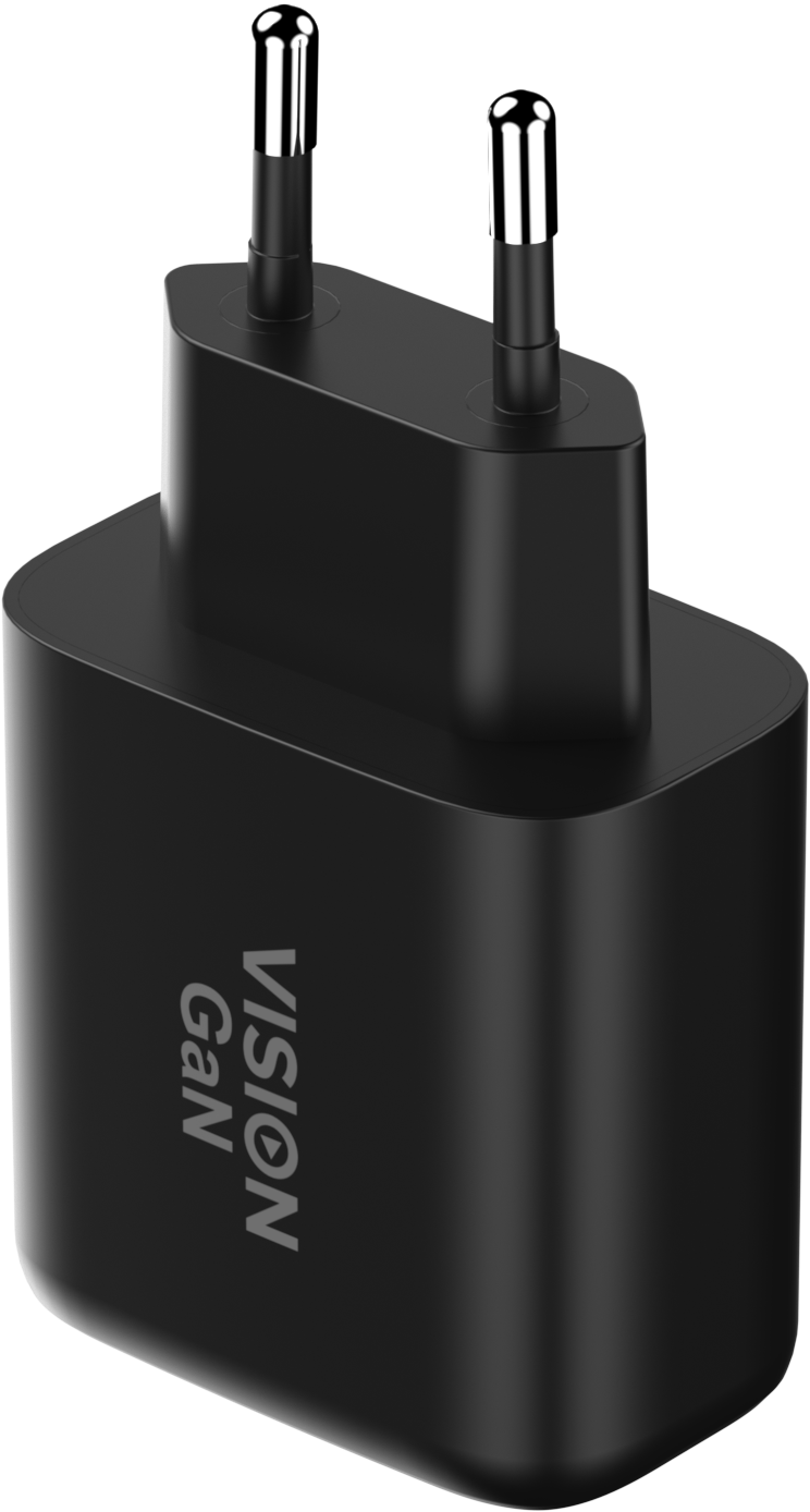 Vision Dual USB-C Charger with EU Plug
