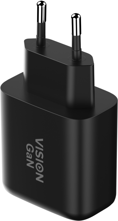 Vision Dual USB-C Charger with EU Plug