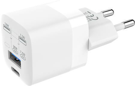 Vision USB A and C Charger with EU Plug
