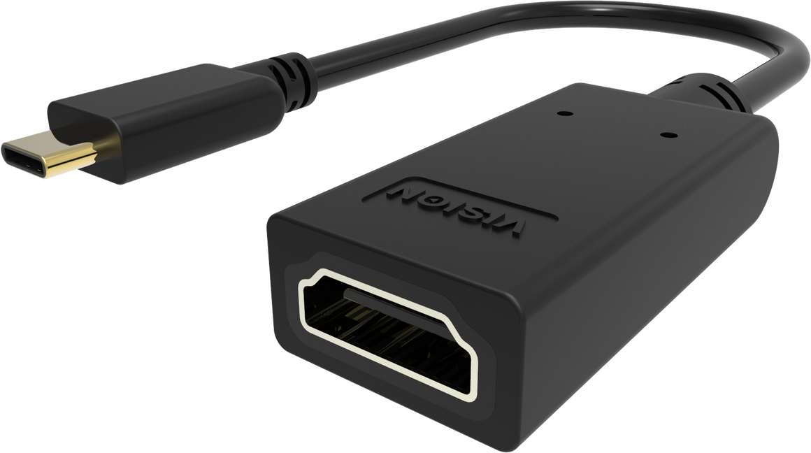 Vision Black USB-C to 8K HDMI Adaptor