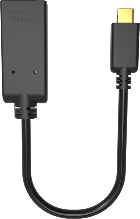 Vision Black USB-C to 8K HDMI Adaptor
