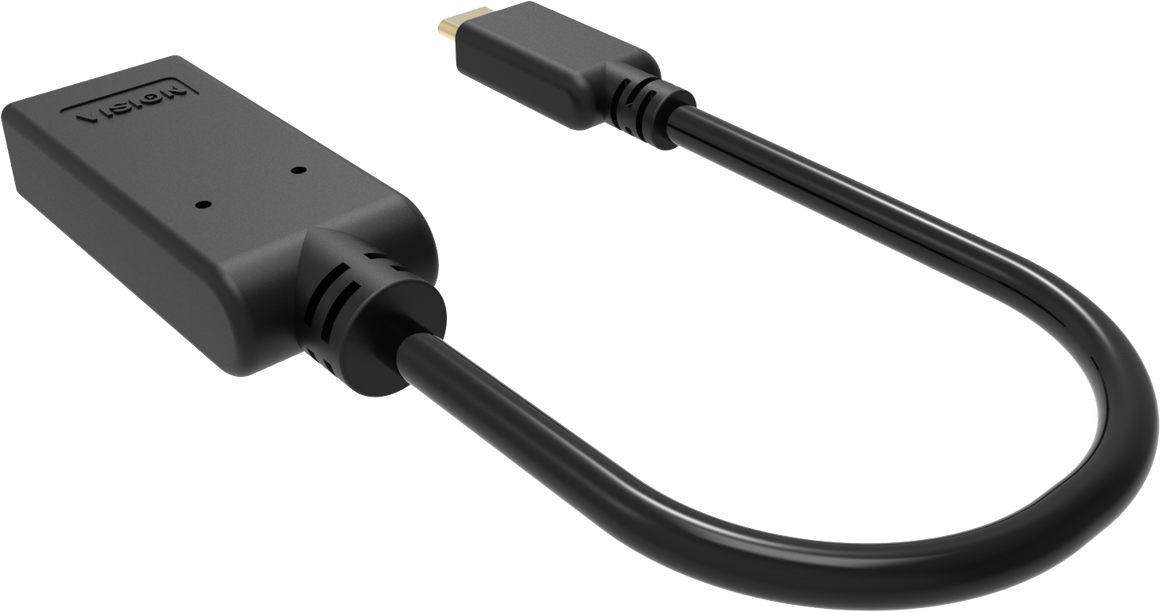 Vision Black USB-C to 8K HDMI Adaptor