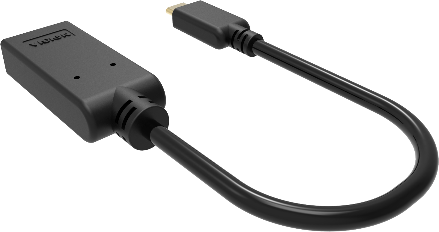 Vision Black USB-C to 8K HDMI Adaptor