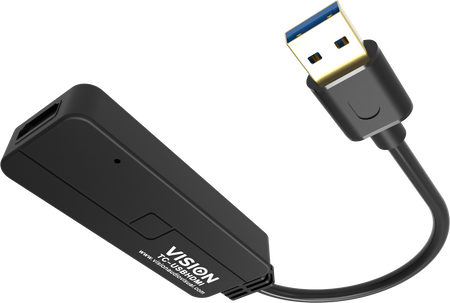 Vision Black USB 3.0 to HDMI Adaptor