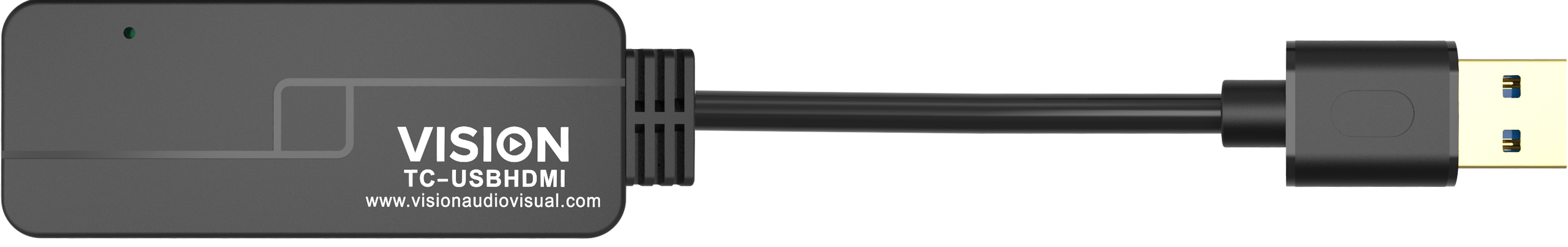 Vision Black USB 3.0 to HDMI Adaptor