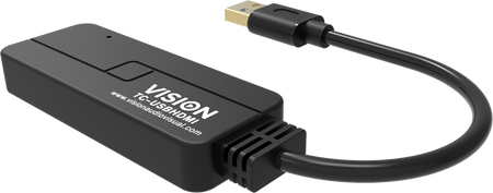 Vision Black USB 3.0 to HDMI Adaptor