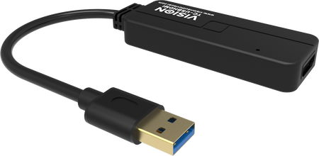 Vision Black USB 3.0 to HDMI Adaptor