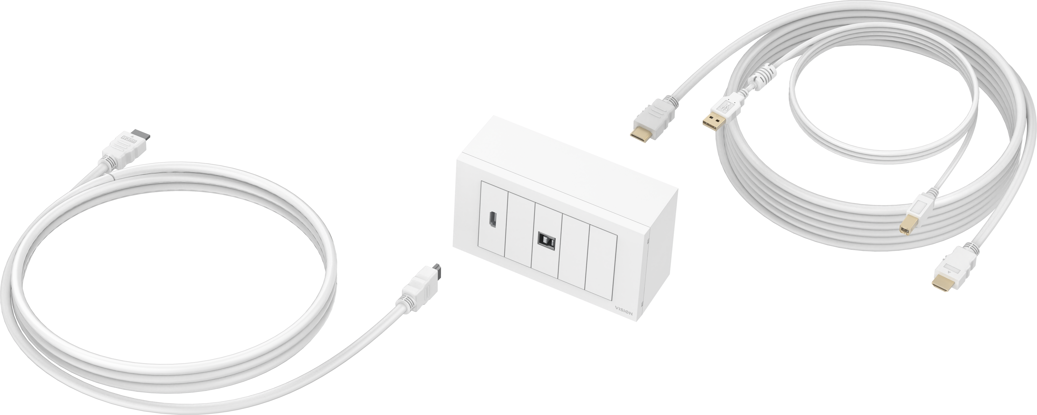 Vision 4K Techconnect Faceplate Pack 5m