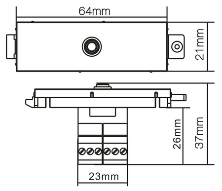 Vision TC3 Minijack Module (phoenix on rear)