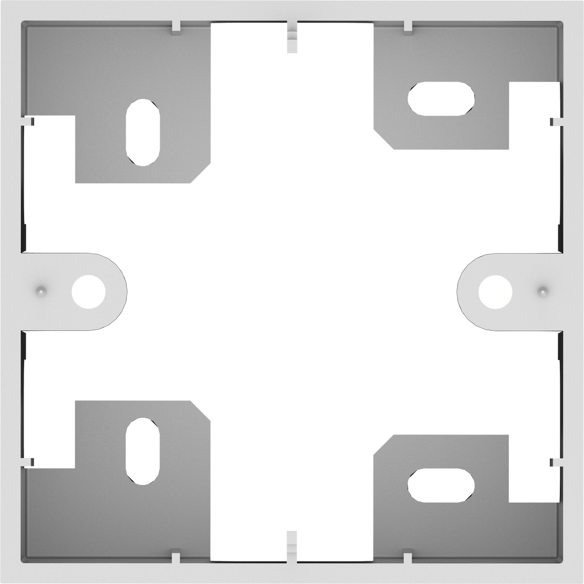 Vision TC3 UK 1-Gang Surface-Mount Backbox
