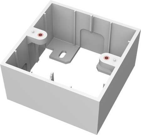 Vision TC3 UK 1-Gang Surface-Mount Backbox