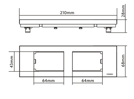 Vision TC3 Belgian 65mm Surround