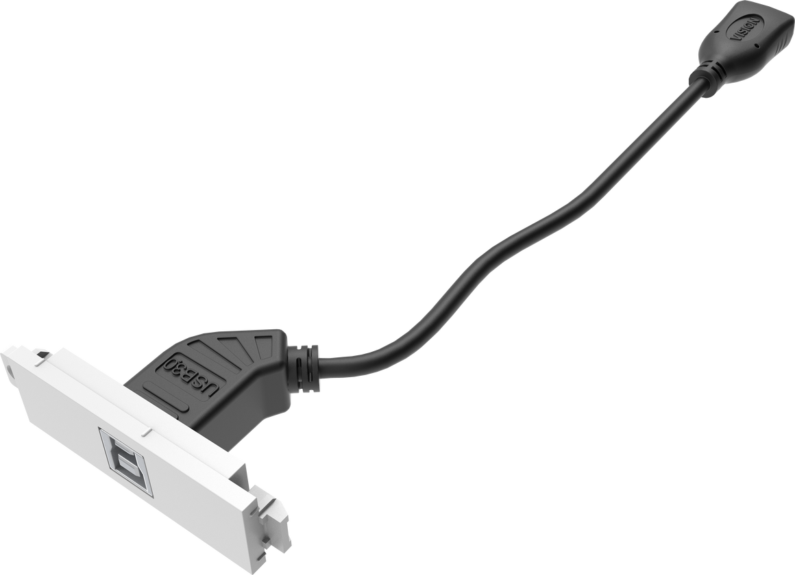 Vision TC3 USB-B to USB-A Module