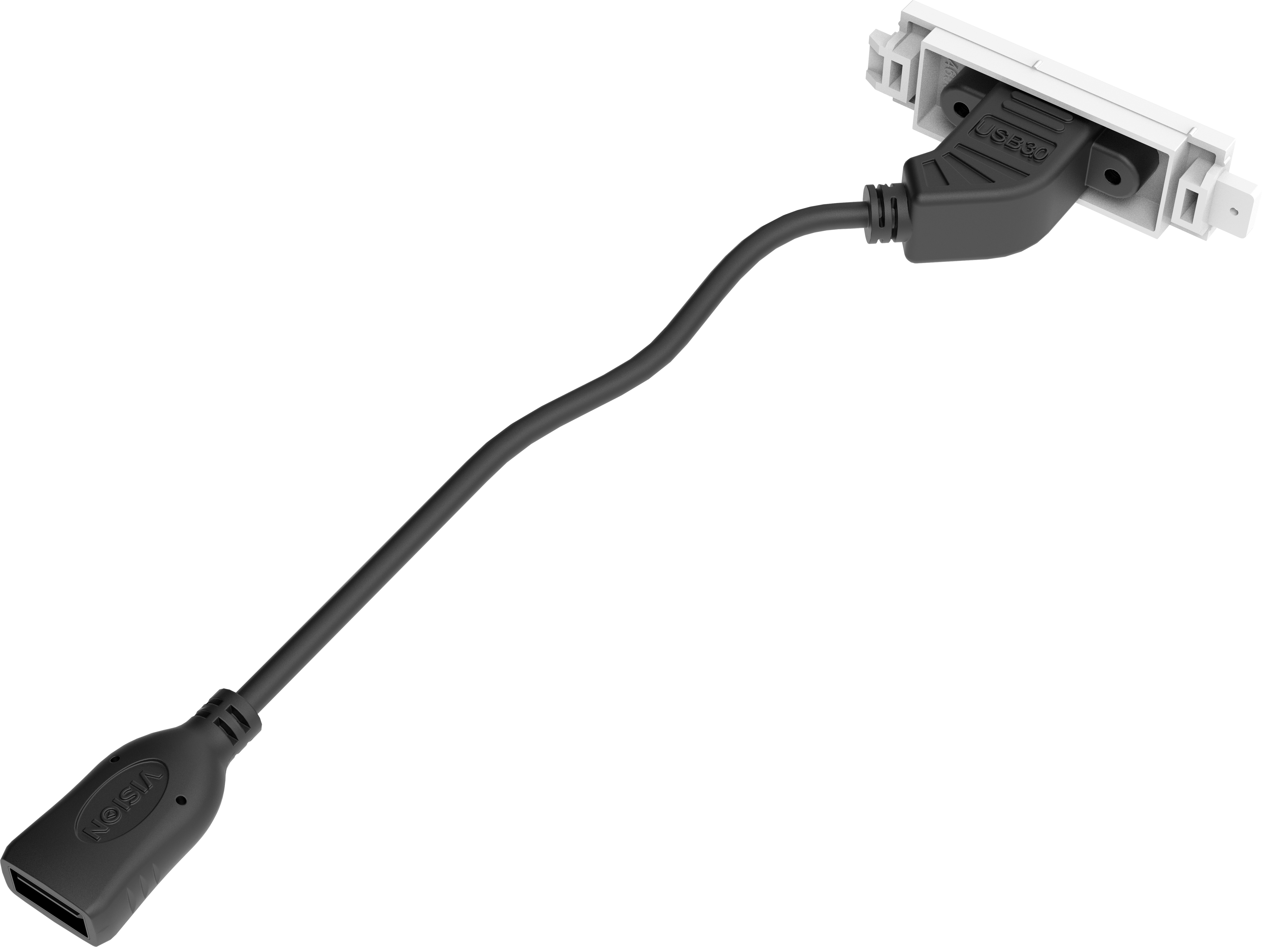 Vision TC3 USB-B to USB-A Module