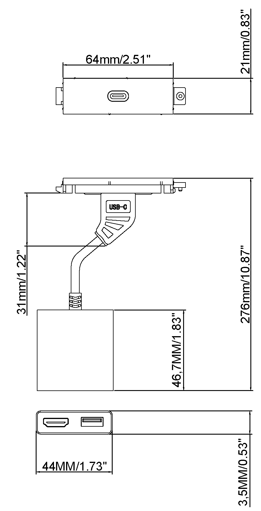 Vision Techconnect USB-C module