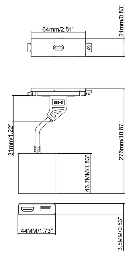 Vision Techconnect USB-C module