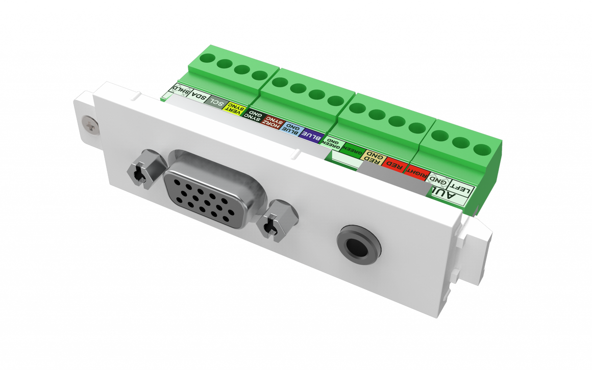 Vision TC3 VGA and Audio Module (phoenix on rear)