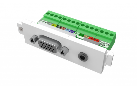 Vision TC3 VGA and Audio Module (phoenix on rear)
