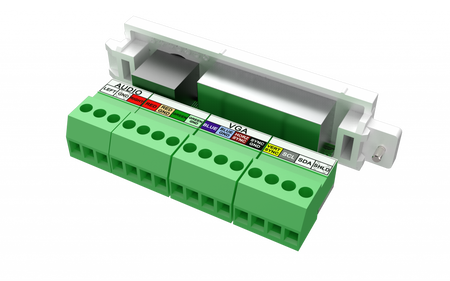 Vision TC3 VGA and Audio Module (phoenix on rear)
