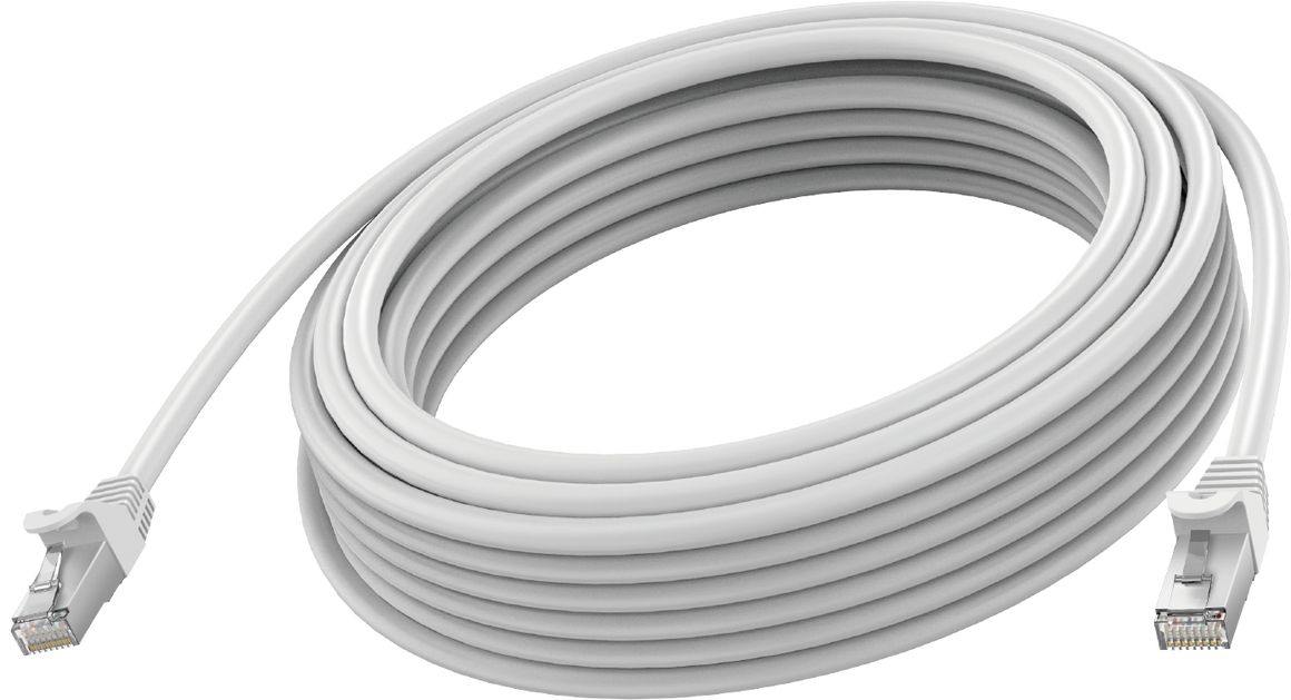 Vision White CAT6A Cable 5m