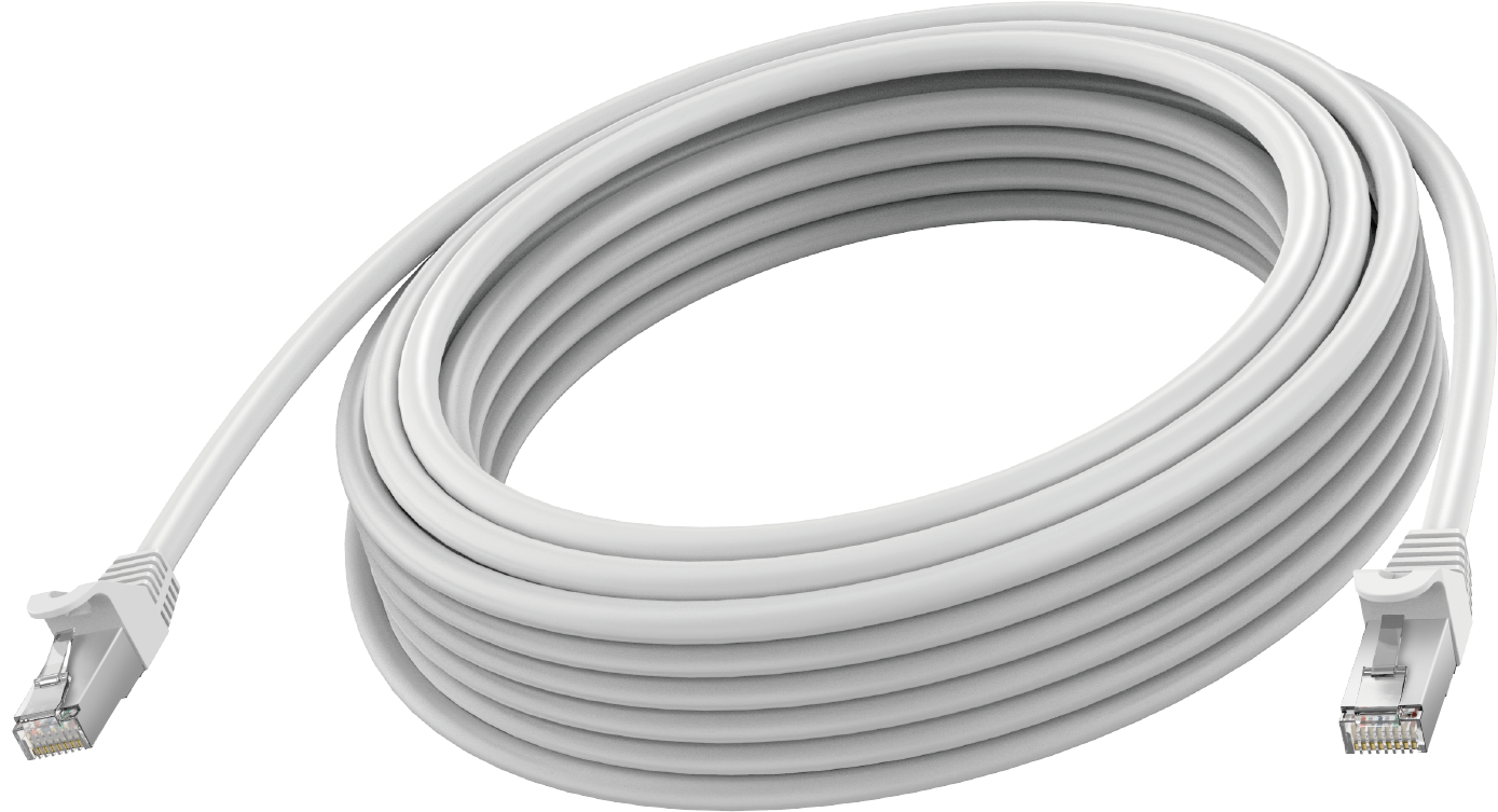 Vision White CAT6A Cable 5m