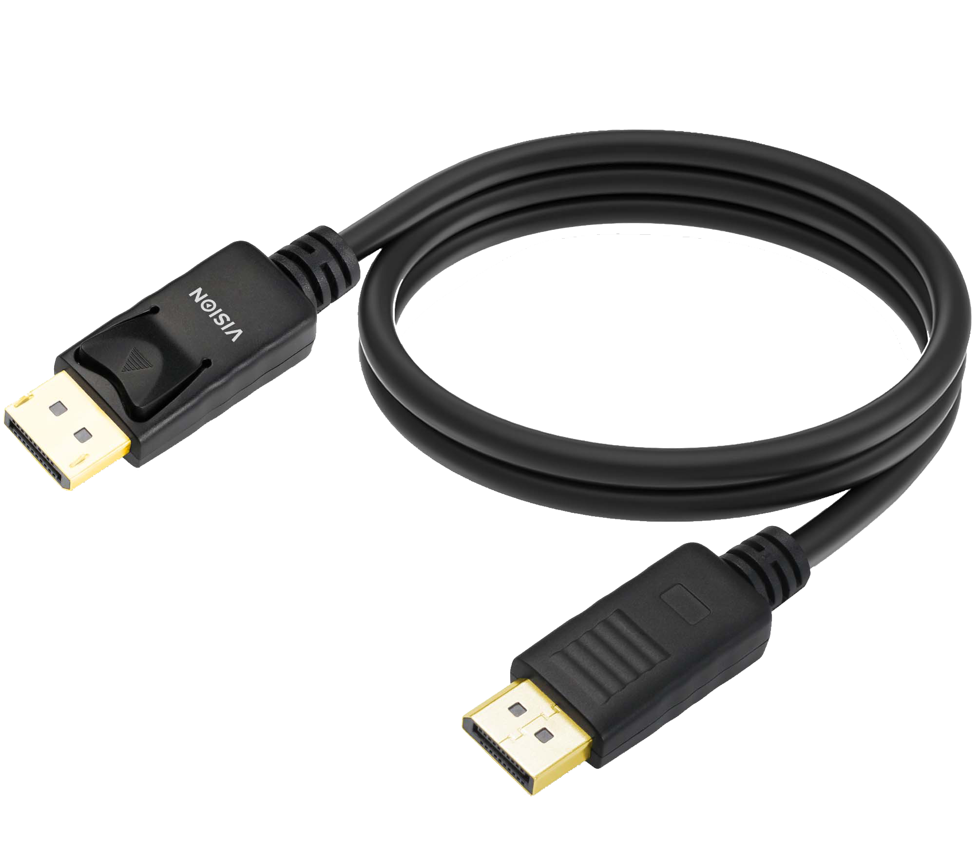 Vision Black DisplayPort Cable 8K 2m
