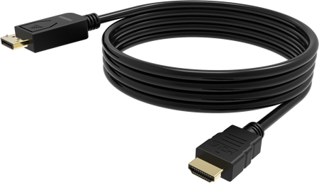Vision Black DisplayPort to HDMI 8K cable 2m