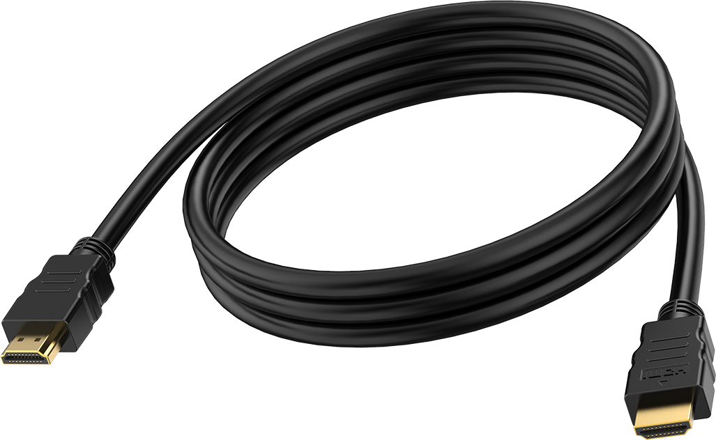 Vision Black HDMI Cable 8K 2m