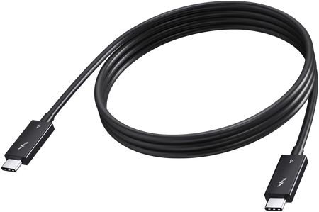 Vision 2m Black USB-C Thunderbolt 4 Cable
