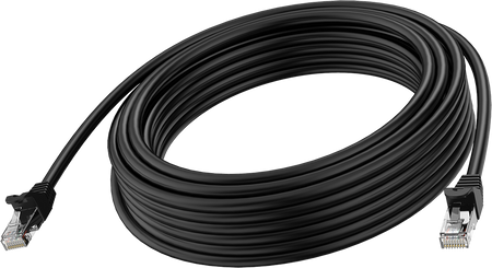 Vision Black CAT6A Cable 3m