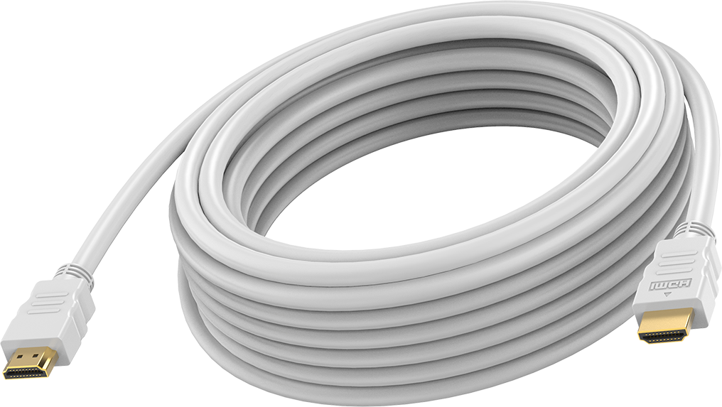 Vision White HDMI Cable 8K 3m