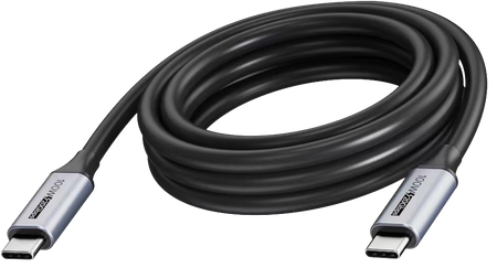 Vision Black USB-C Cable 5m
