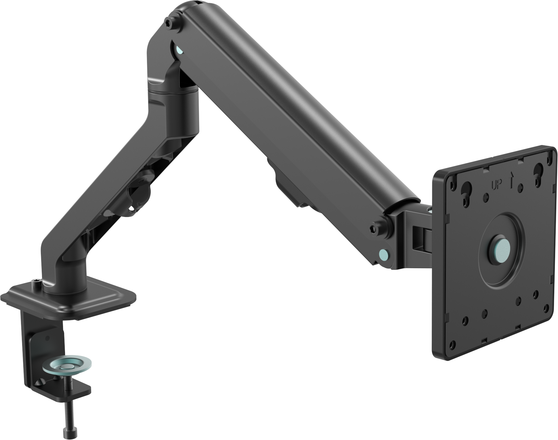 Vision Black Monitor Desk Arm 100×100