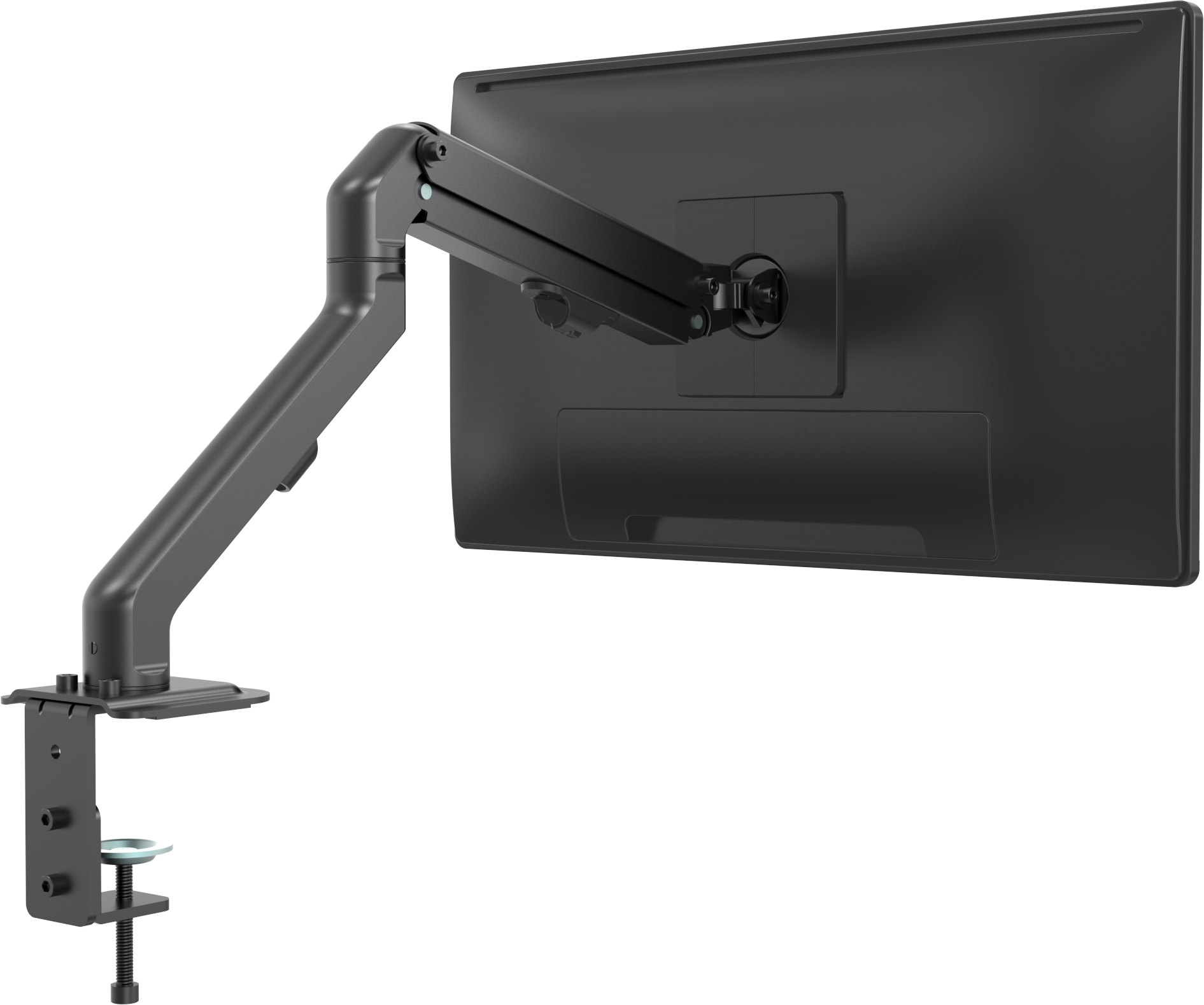 Vision Black Monitor Desk Arm 100×100