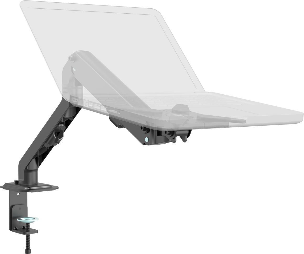 Vision Black Monitor Desk Arm 100×100