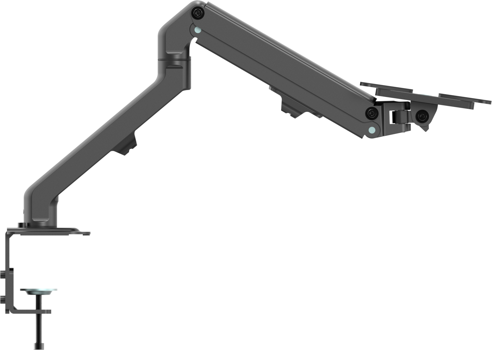 Vision Black Monitor Desk Arm 100×100