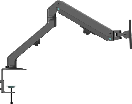 Vision Black Monitor Desk Arm 100×100