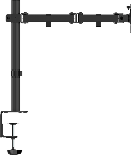 Vision Black Monitor Desk Post 100×100