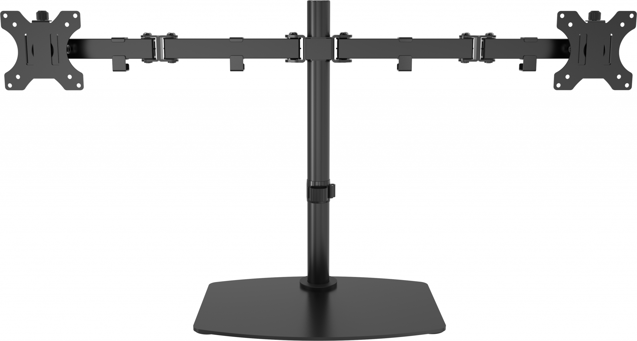 Vision Monitor Desk Stand 100×100 Dual