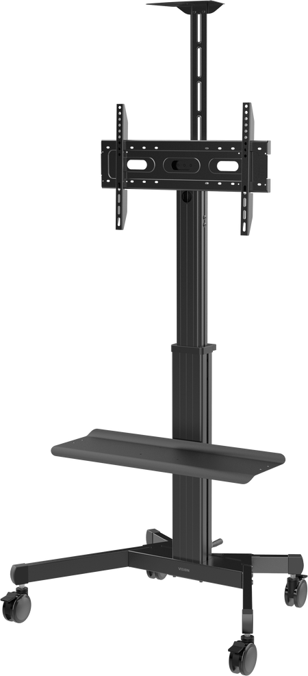 Vision Height-Adjustable Aluminium Display Cart 60 kg