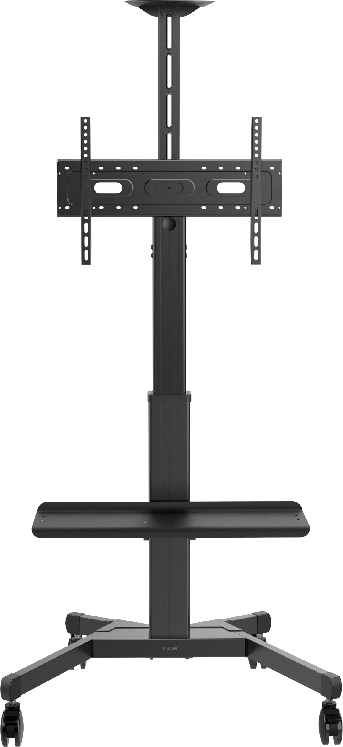 Vision Height-Adjustable Aluminium Display Cart 60 kg