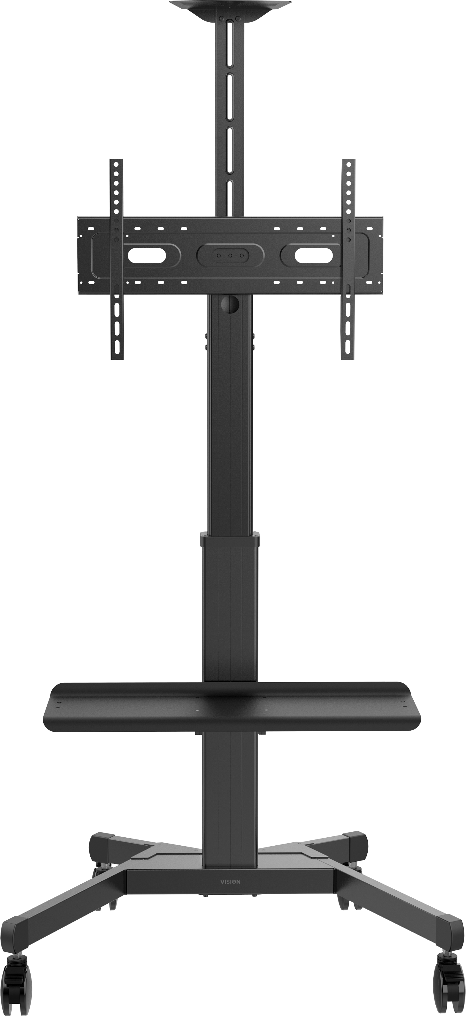 Vision Height-Adjustable Aluminium Display Cart 60 kg