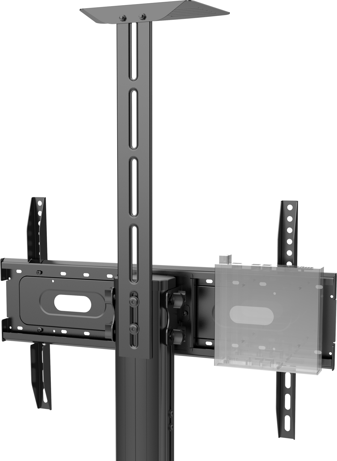 Vision Height-Adjustable Aluminium Display Cart 60 kg
