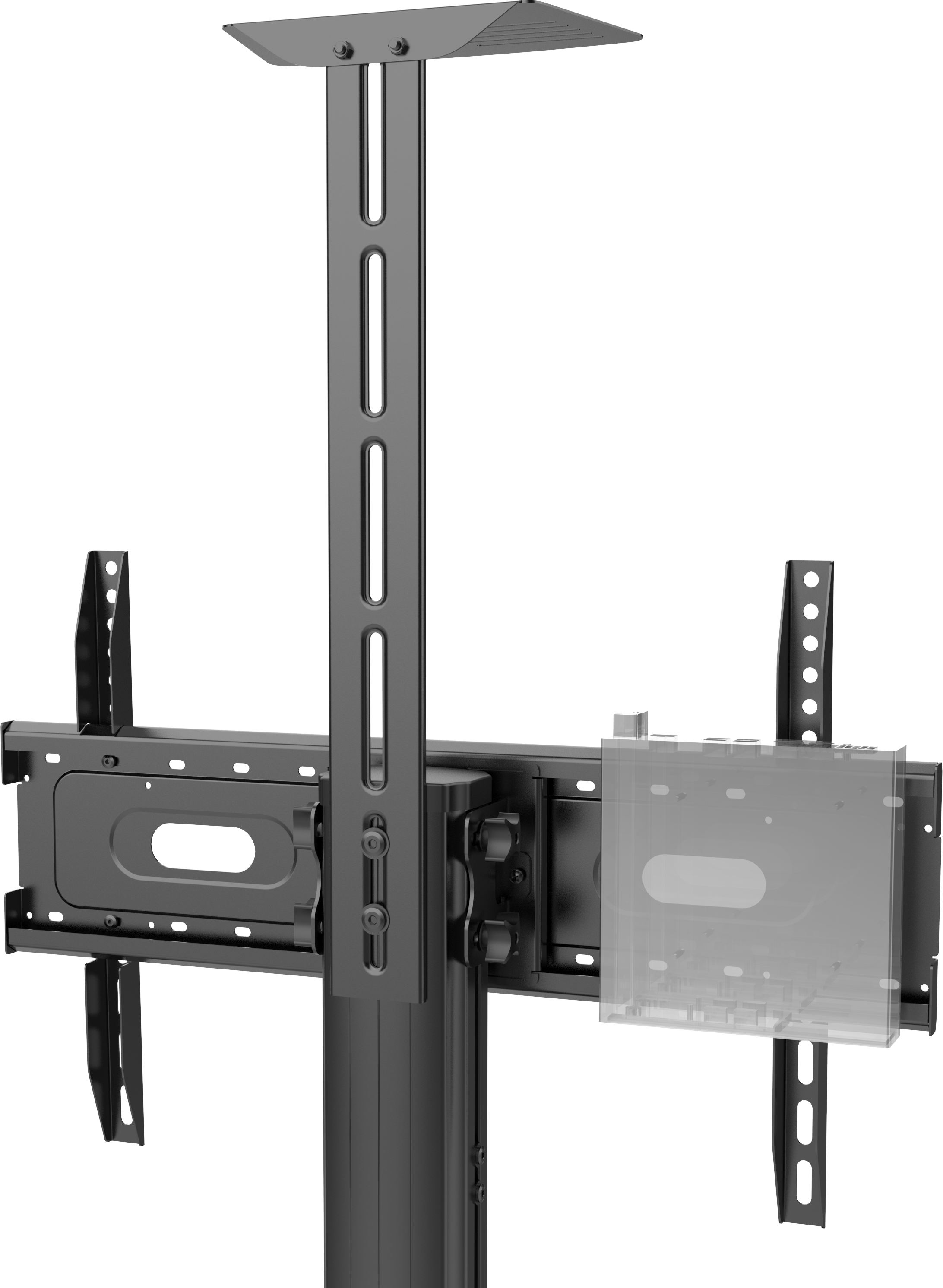 Vision Height-Adjustable Aluminium Display Cart 60 kg