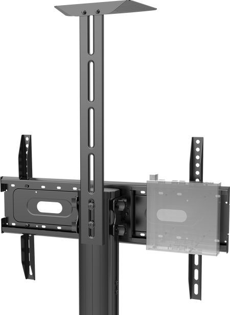 Vision Height-Adjustable Aluminium Display Cart 60 kg