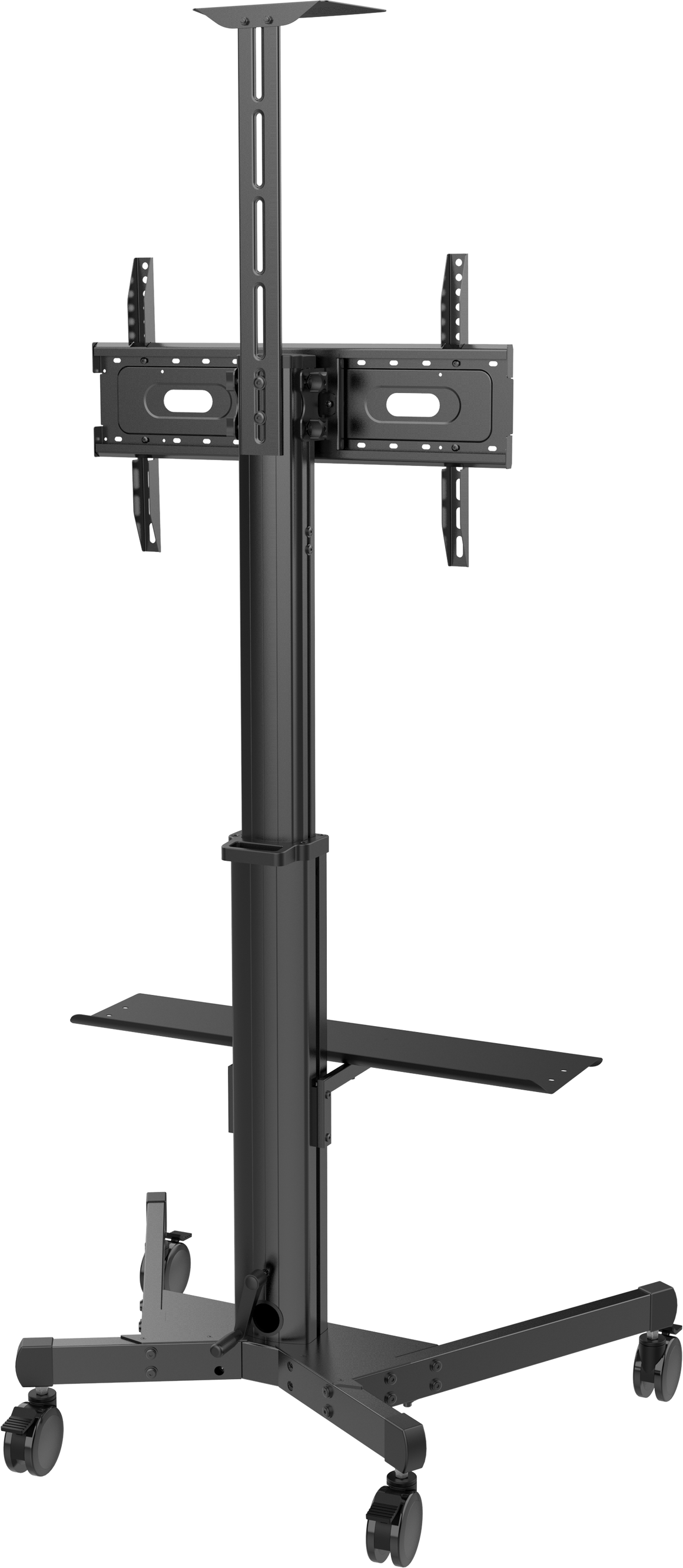 Vision Height-Adjustable Aluminium Display Cart 60 kg