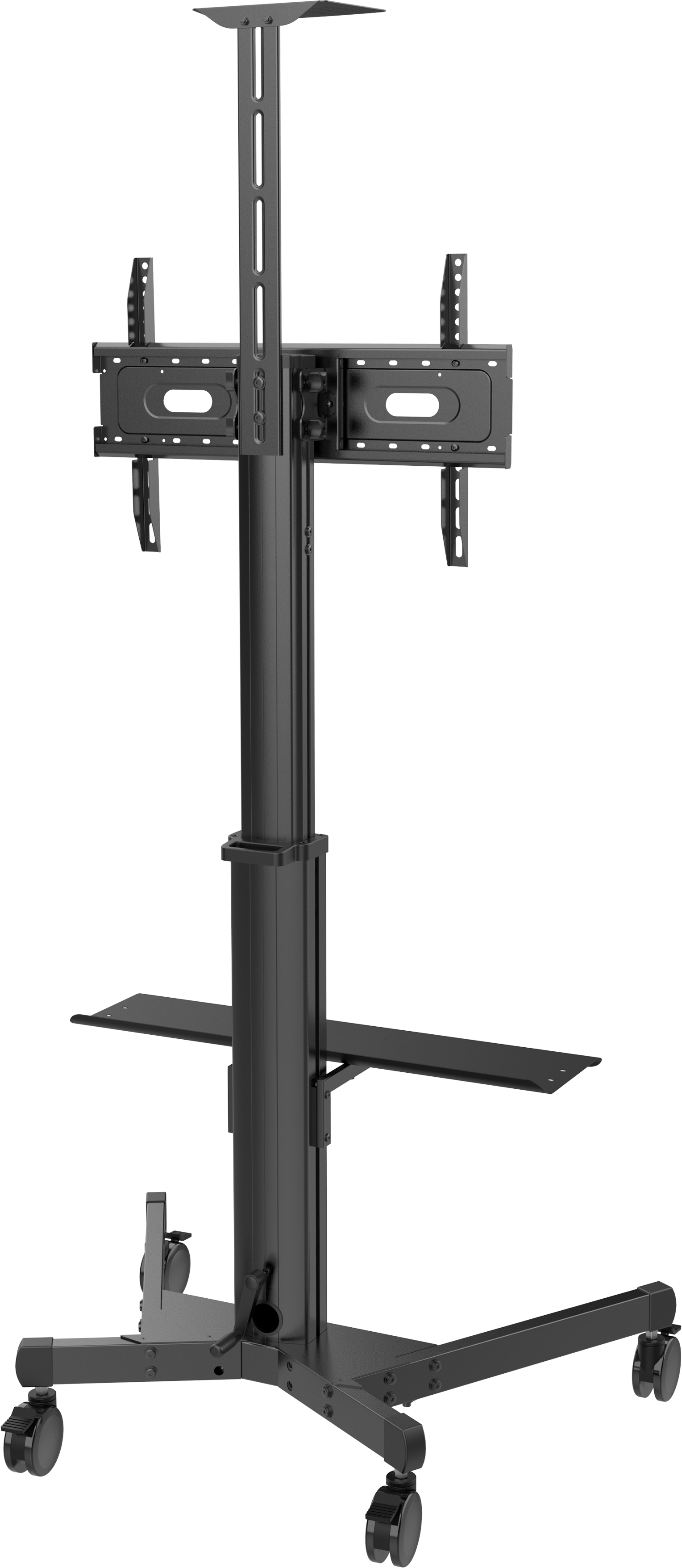 Vision Height-Adjustable Aluminium Display Cart 60 kg